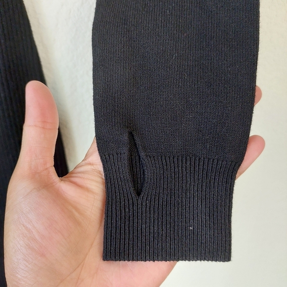 Michael Costello X Revolve Off Shoulder Bodycon Maxi‎ Dress in Black Size XS NWT - Picture 6 of 12